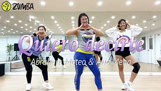 [ZUMBA] Quiero decirte | Abraham Mateo & Ana Mena | Zumba Fitness | Dance Workout | 줌바 | 피트니스 댄스