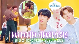 NAMJIN Analysis: BTS x TOKOPEDIA 2020 & 2021 (Extra Crumbs)