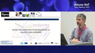 Characterization of complex sample tissues by Attune Cytpix Flow cytometer​