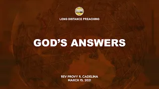 God's Answers | Ilokano