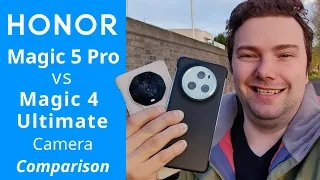 Magic 5 Pro vs Magic 4 Ultimate - Honor vs Honor - Camera Comparison