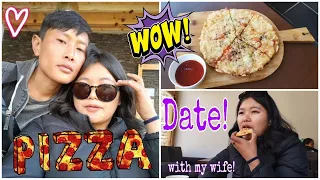 Pizza Date with my wife❤ | Pemjaypo ||🤟🖖❤️🥰@australiajogay