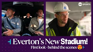 Around The Block ft. James Tarkowski & Dwight McNeil | PL Safety, Sean Dyche & New Everton Stadium 🚘