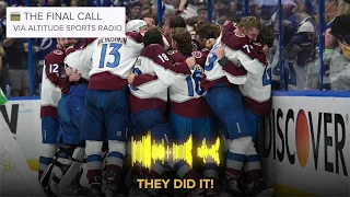 Radio call: Avs win Stanley Cup