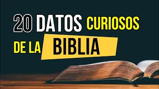 20 DATOS Curiosos De La BIBLIA  Que Debes CONOCER