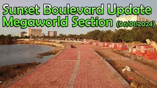 Iloilo City - Sunset Boulevard Update - Megaworld Section (06/01/2024)