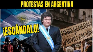 ¡ESCÁNDALO! PROTESTAS EN ARGENTINA