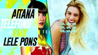 Aitana x Lele Pons - TELÉFONO REMIX (OFFICIAL LYRICS)