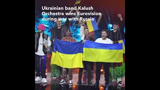 Ukrainian Band Kalush Orchestra Wins Eurovision Amid War