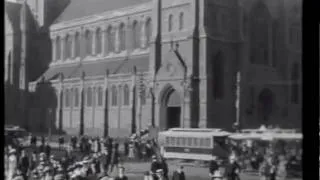 St Paul's Cathedral 1910 Melbourne