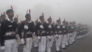 NCC Tricolour 100 Guards || RDC Guard of Honour Cadets at practice || NCC Republic Day Camp