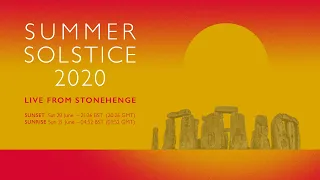 Sunset | Summer Solstice 2020 at Stonehenge