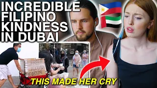 INCREDIBLE Filipino Kindness! Unemployed OFW Gives Free Food in Dubai (EMOTIONAL REACTION)