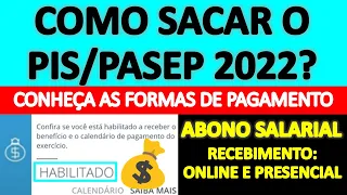 COMO SACAR O PIS/PASEP 2022? CONHEÇA AS FORMAS DE RECEBIMENTO DO ABONO SALARIAL ONLINE E PRESENCIAL