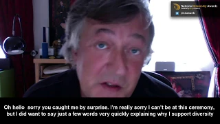 A word from Stephen fry - Throwback to 2015!