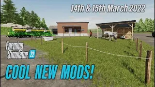 FS22 | COOL NEW MODS! | (Review) Farming Simulator 22 | PS5 | 15th March 2022.