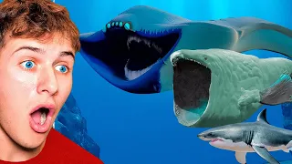 BeckBros React To SEA MONSTER SIZE COMPARISONS