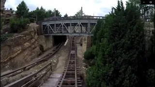 Big Grizzly Mountain Runaway Mine Cars On Ride POV - Hong Kong Disneyland