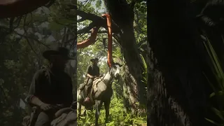 PORQUE QUE EXISTE UMA SERPENTE GIGANTE EM RED DEAD REDEMPTION 2 #Shorts