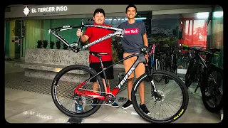 NUEVO CUADRO TRIFOX DE CARBONO A LA BICI DEL JHESSIE