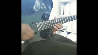 Iron Maiden - The Mercenary guitar solo cover