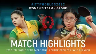 Highlights | Musfiquh Kalam (RSA) vs Wing Lam Ng (HGK) | WT Grps | #ITTFWorlds2022