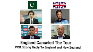England Cancelled The Tour Of Pakistan | Strong Reply By PCB To England And New-Zealand