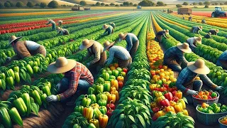 US Farm Workers Harvest Thousands Of Tons Of Fruits And Vegetables