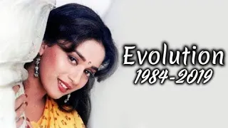 Madhuri dixit evolution 1984 - 2019 || Bollywood queen