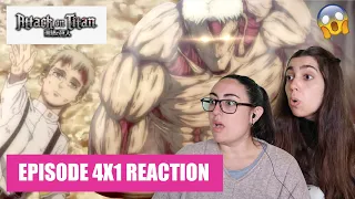 ATTACK ON TITAN Reaction 4x1 - "THE OTHER SIDE OF THE SEA"