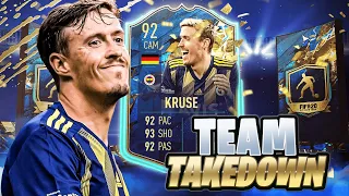 TEAM OF THE SEASON MAX KRUSE TEAM TAKEDOWN!!!