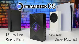 The Coolest New Age Steam Machine Yet! Tiny Foot Print Big Linux Power