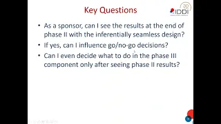 Webinar: Conversation between a sponsor and a statistician about phase II/III trials in oncology