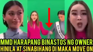 Michelle Dee Harap-Harapang Binastos ng Owner ng Miss Universe na si Ann Jakrajutatip sa Mexico