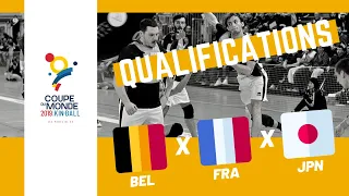 Qualification 4 Masculin - Belgique X France X Japon