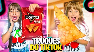 Testando Food Hacks do TIK TOK   Compilação Desafios de Comida 1 HORA