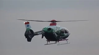 Dramatic MedFlight Flyover at MHT