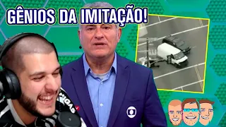 O DIA EM QUE O CLÉBER MACHADO NARROU UMA PERSEGUIÇÃO POLICIAL! | CORTES TNT SPORTS