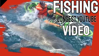 Shark and Grouper Goliath Longest Fishing Videos! Enormous Fish In The Smallest Boats