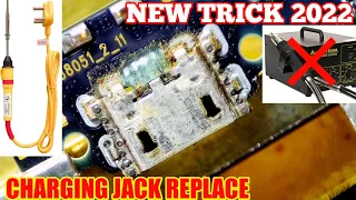 Charging connector replacement without SMD REWORK STATION
