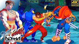 Street Fighter Alpha - Guy (Arcade / 1995) 4K 60FPS