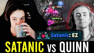 SATANIC perfecting a game against QUINN in ranked.. "EZ"