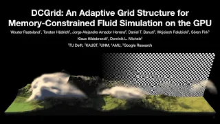 DCGrid: An Adaptive Grid Structure for Memory-Constrained Fluid Simulation on the GPU (I3D 2022)