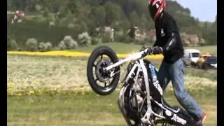 FAKEER stunt riding :-) na DRAG DAY 2012