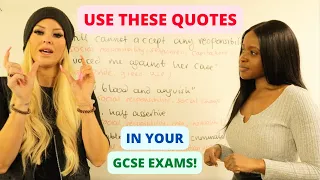 5 Quotes You Can Use In ANY Inspector Calls GCSE Essay - ft @staceyreay! | 2024 GCSE Exams Edition