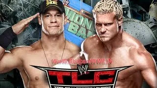 WWE TLC John Cena vs Dolph Ziggler Ladder Match Sim