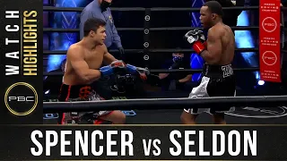 Spencer vs Seldon HIGHLIGHTS: January 30, 2021 - PBC on FOX