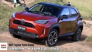 2021 Toyota Yaris Cross Urban Hybrid AWD with Black Roof