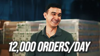 How He Ships 12,000 eCom Products A Day