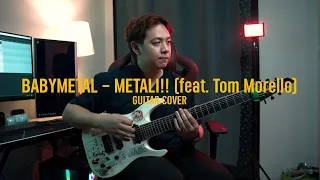 BABYMETAL - (メタり！！ ) METALI!! (feat. Tom Morello) | Guitar Cover (New Song 2023)